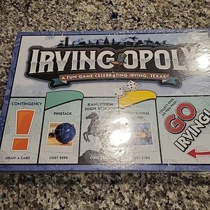 Irvingopoly Irving Texas Monopoly Board Game by Late‎ for the Sky